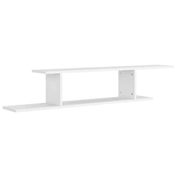 Estante de pared para TV madera contrachapada 125x18x23 cm Estante de pared para TV madera contrachapada 125x18x23 cm