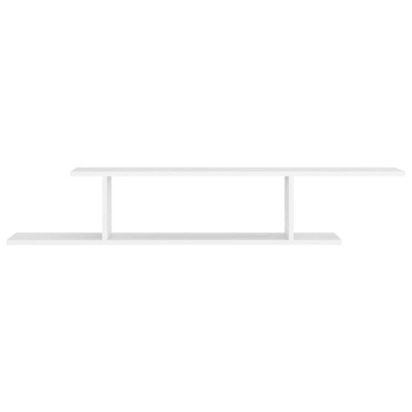 Estante de pared para TV madera contrachapada 125x18x23 cm Estante de pared para TV madera contrachapada 125x18x23 cm