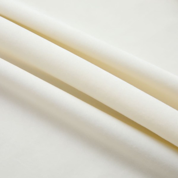 Cortinas opacas con ganchos 2 pzas terciopelo crema 140x245 cm Cortinas opacas con ganchos 2 pzas terciopelo crema 140x245 cm