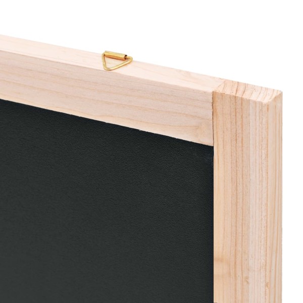 Pizarra de pared de madera de cedro 40x60 cm Pizarra de pared de madera de cedro 40x60 cm