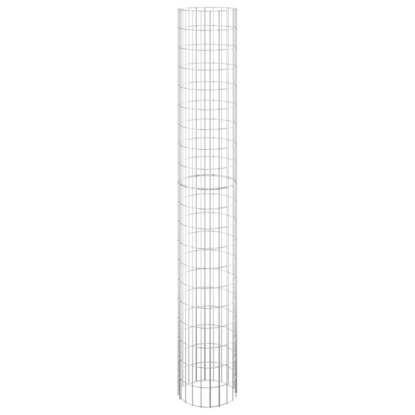 Poste circular de gaviones acero galvanizado Ø30x200 cm Poste circular de gaviones acero galvanizado Ø30x200 cm