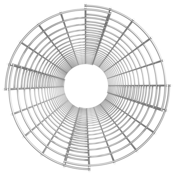 Poste circular de gaviones acero galvanizado Ø30x200 cm Poste circular de gaviones acero galvanizado Ø30x200 cm