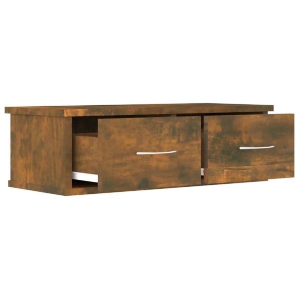 Armario de pared contrachapado roble ahumado 60x26x18,5 cm Armario de pared contrachapado roble ahumado 60x26x18,5 cm