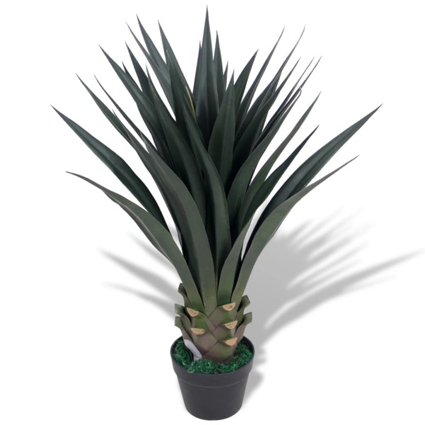 Planta de yuca artificial con macetero 85 cm verde Planta de yuca artificial con macetero 85 cm verde