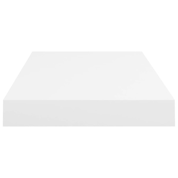 Estante flotante de pared MDF blanco 50x23x3,8 cm Estante flotante de pared MDF blanco 50x23x3,8 cm
