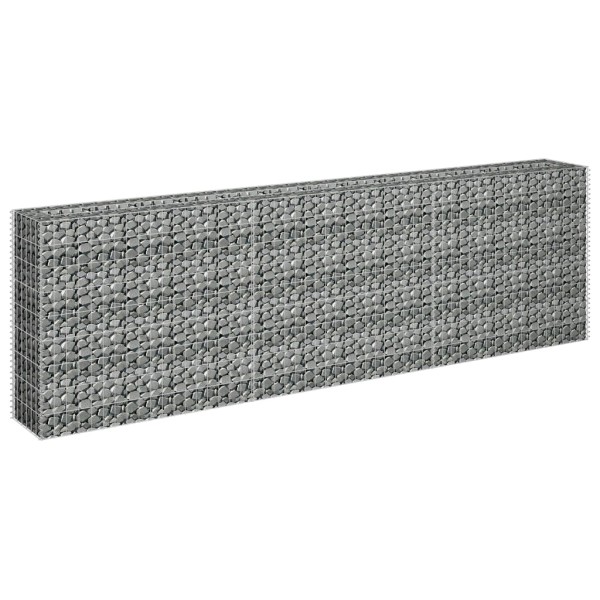 Arriate de gaviones de acero galvanizado 270x30x90 cm Arriate de gaviones de acero galvanizado 270x30x90 cm