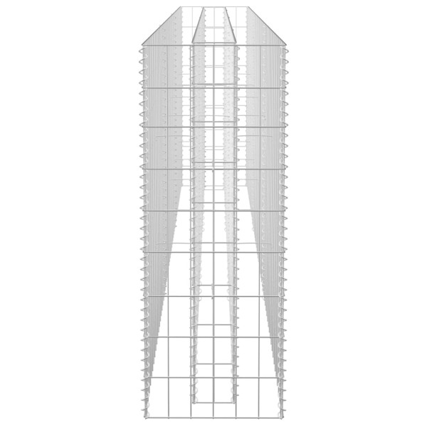 Arriate de gaviones de acero galvanizado 270x30x90 cm Arriate de gaviones de acero galvanizado 270x30x90 cm