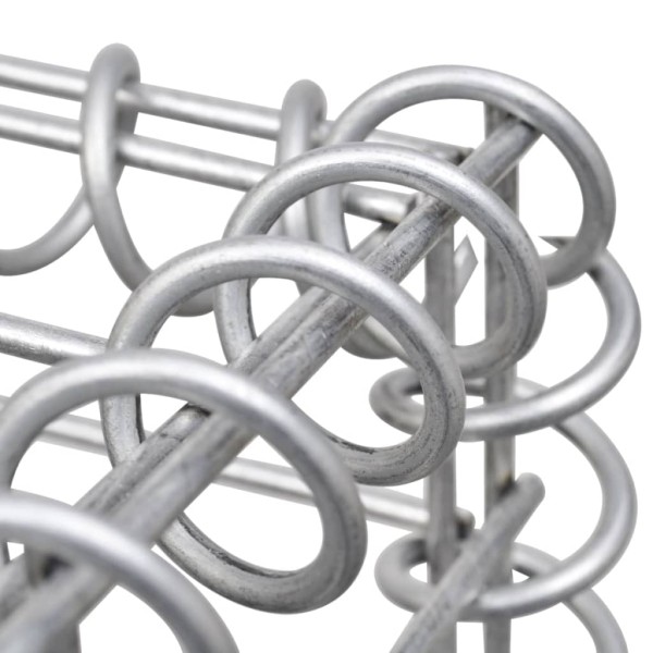 Arriate de gaviones de acero galvanizado 270x30x90 cm Arriate de gaviones de acero galvanizado 270x30x90 cm