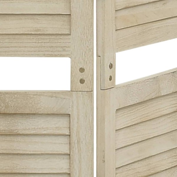 Biombo de 5 paneles de madera maciza de paulownia 175x165 cm Biombo de 5 paneles de madera maciza de paulownia 175x165 cm