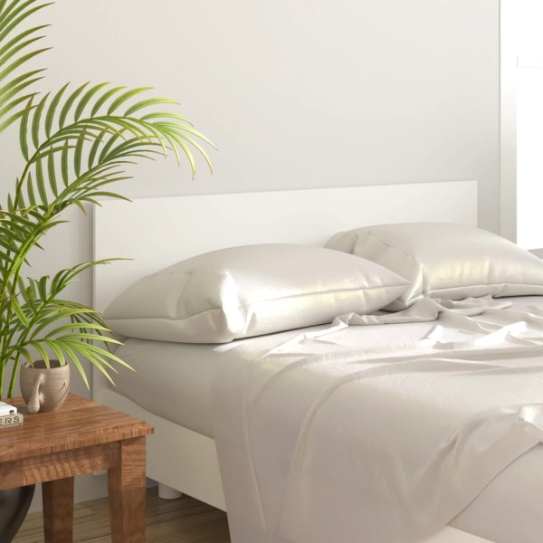 Cabecero de cama madera contrachapada blanco 160x1,5x80 cm Cabecero de cama madera contrachapada blanco 160x1,5x80 cm