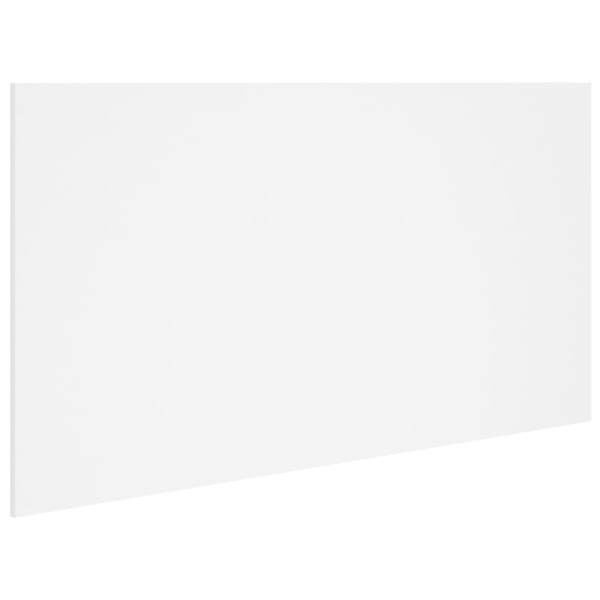 Cabecero de cama madera contrachapada blanco 160x1,5x80 cm Cabecero de cama madera contrachapada blanco 160x1,5x80 cm
