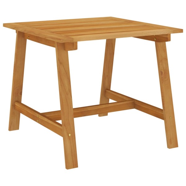Mesa de comedor de jardín madera maciza de acacia 88x88x74 cm Mesa de comedor de jardín madera maciza de acacia 88x88x74 cm