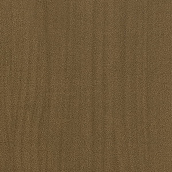 Armario auxiliar marrón miel madera maciza de pino 180x36x65 cm