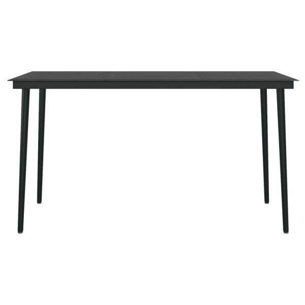 Juego de comedor de jardín 5 piezas con cojines gris Juego de comedor de jardín 5 piezas con cojines gris