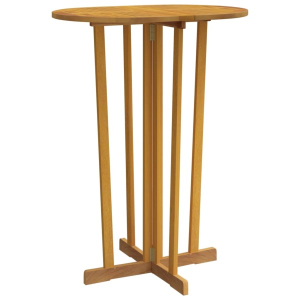 Set de bar plegable 3 piezas madera maciza de teca Set de bar plegable 3 piezas madera maciza de teca