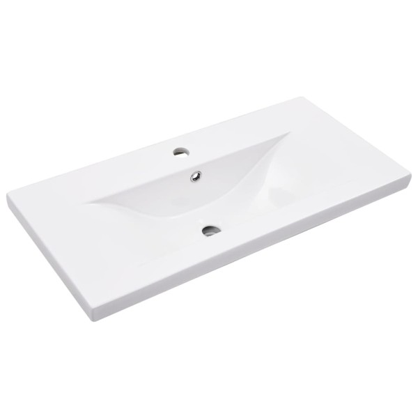 Estructura de baño con lavabo incorporado hierro negro Estructura de baño con lavabo incorporado hierro negro