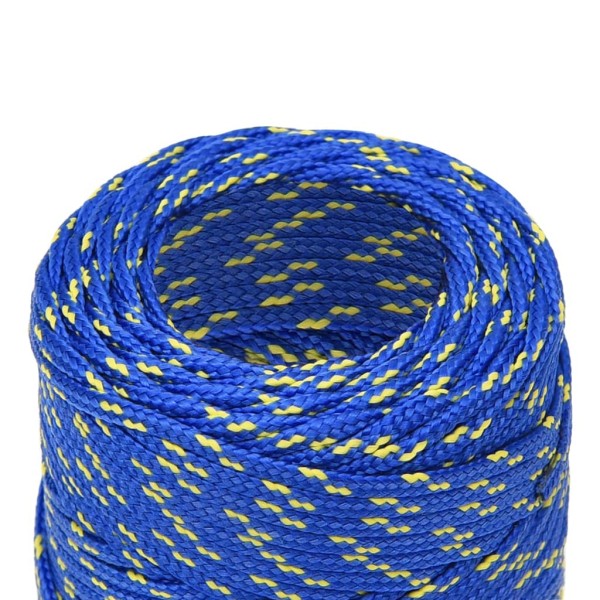 Cuerda de barco polipropileno azul 2 mm 500 m Cuerda de barco polipropileno azul 2 mm 500 m