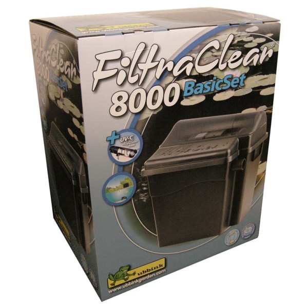 Ubbink Filtro de estanque FiltraClear 8000 BasicSet 1355161 Ubbink Filtro de estanque FiltraClear 8000 BasicSet 1355161