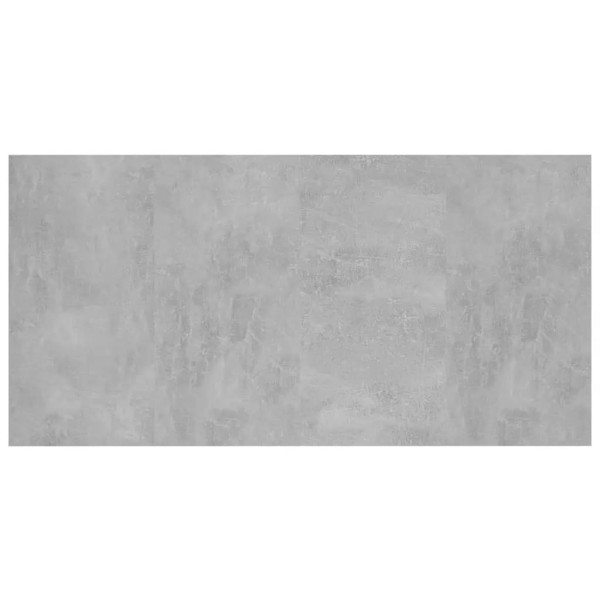 Cabecero de cama y mesitas madera contrachapada gris hormigón Cabecero de cama y mesitas madera contrachapada gris hormigón
