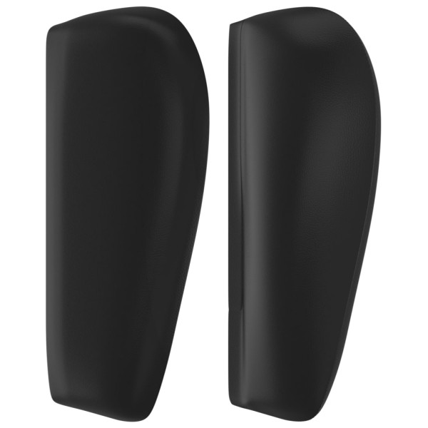 Cabecero de cuero sintético negro 103x23x78/88 cm Cabecero de cuero sintético negro 103x23x78/88 cm