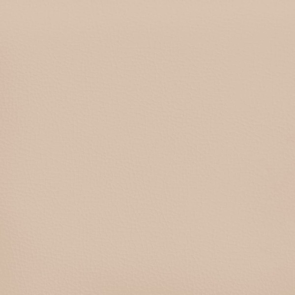 Cabecero de cuero sintético color capuchino 103x16x78/88 cm Cabecero de cuero sintético color capuchino 103x16x78/88 cm