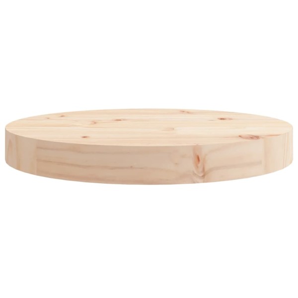 Tablero de mesa redondo madera maciza de pino Ø30x3 cm Tablero de mesa redondo madera maciza de pino Ø30x3 cm