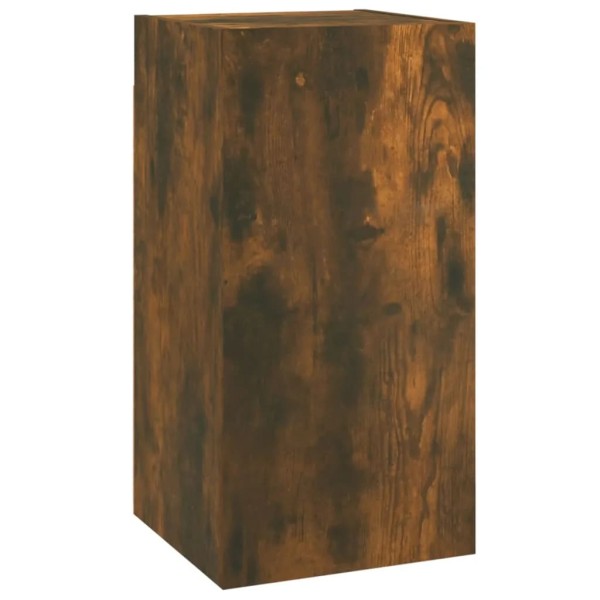 Muebles para TV 7 uds contrachapado roble ahumado 30,5x30x60 cm Muebles para TV 7 uds contrachapado roble ahumado 30,5x30x60 cm