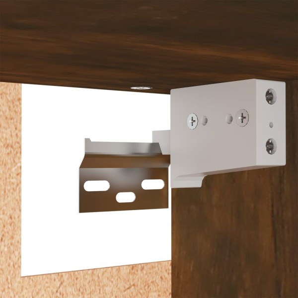 Muebles para TV 7 uds contrachapado roble ahumado 30,5x30x60 cm Muebles para TV 7 uds contrachapado roble ahumado 30,5x30x60 cm