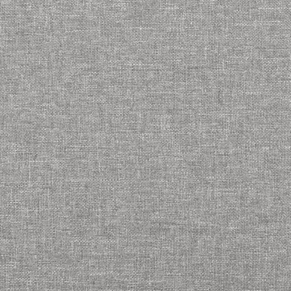 Estructura de cama box spring tela gris claro 140x190 cm Estructura de cama box spring tela gris claro 140x190 cm