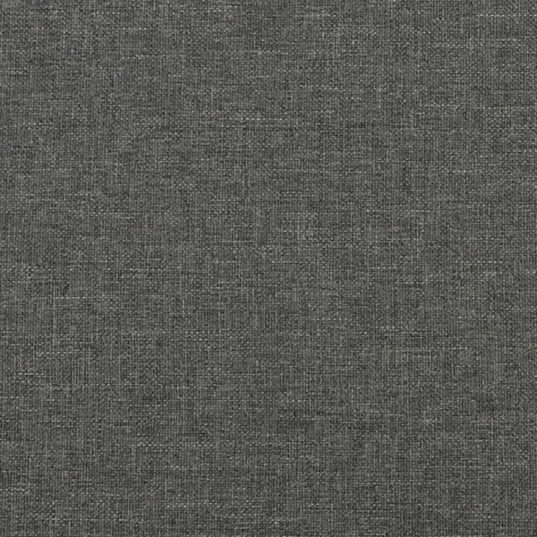 Estructura de cama box spring tela gris oscuro 90x190 cm Estructura de cama box spring tela gris oscuro 90x190 cm
