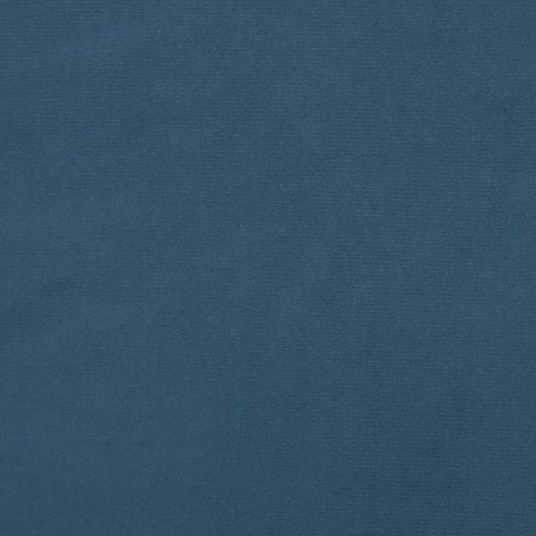 Estructura de cama box spring terciopelo azul oscuro 90x190 cm