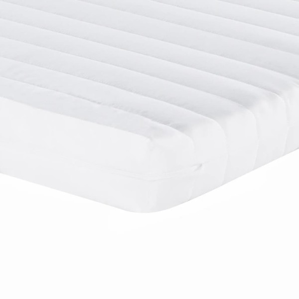 Sofá cama nido con colchón tela crema 100x200 cm Sofá cama nido con colchón tela crema 100x200 cm