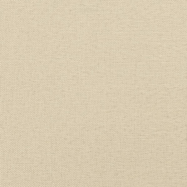 Sofá cama nido con colchón tela crema 100x200 cm Sofá cama nido con colchón tela crema 100x200 cm