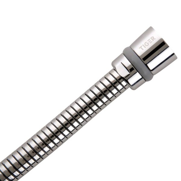 Tiger Flexo de ducha Excellencehose acero inoxidable cepillado Tiger Flexo de ducha Excellencehose acero inoxidable cepillado