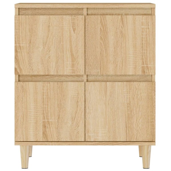 Aparadores 3 uds madera contrachapada roble Sonoma 60x35x70 cm Aparadores 3 uds madera contrachapada roble Sonoma 60x35x70 cm