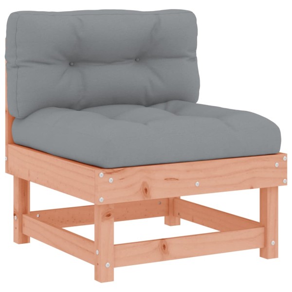 Juego de muebles jardín 4 pzas y cojines madera abeto Douglas