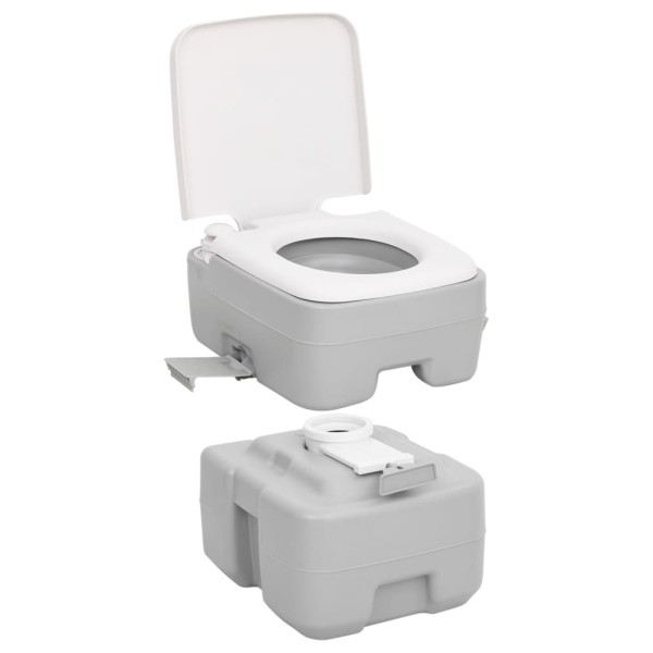 Juego de inodoro con lavabo portátil para camping Juego de inodoro con lavabo portátil para camping
