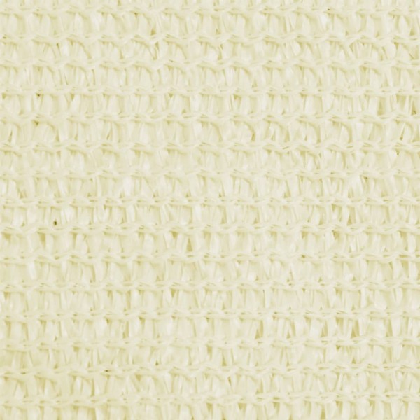 Toldo de vela HDPE color crema 160 g/m² 5x6 m Toldo de vela HDPE color crema 160 g/m² 5x6 m