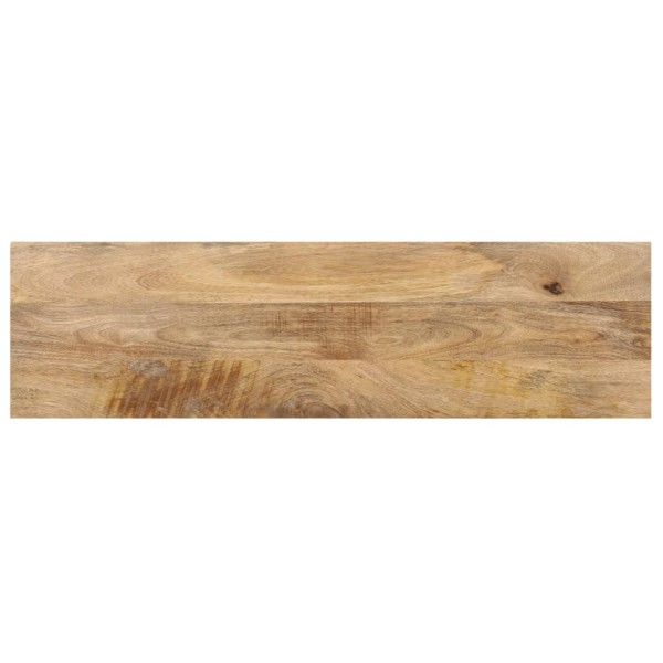 Mesa de centro de madera maciza de mango 90x30x40 cm Mesa de centro de madera maciza de mango 90x30x40 cm