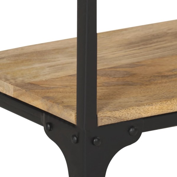Mesa de centro de madera maciza de mango 90x30x40 cm Mesa de centro de madera maciza de mango 90x30x40 cm