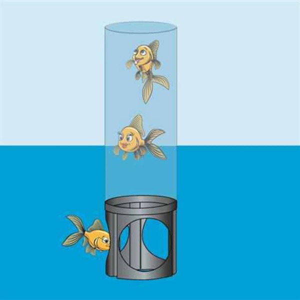 Ubbink Torre para peces 100 cm acrílico Ubbink Torre para peces 100 cm acrílico