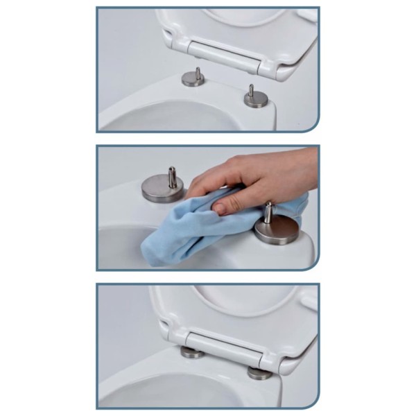 SCHÜTTE Asiento de WC duroplast con cierre suave estampado SCHÜTTE Asiento de WC duroplast con cierre suave estampado