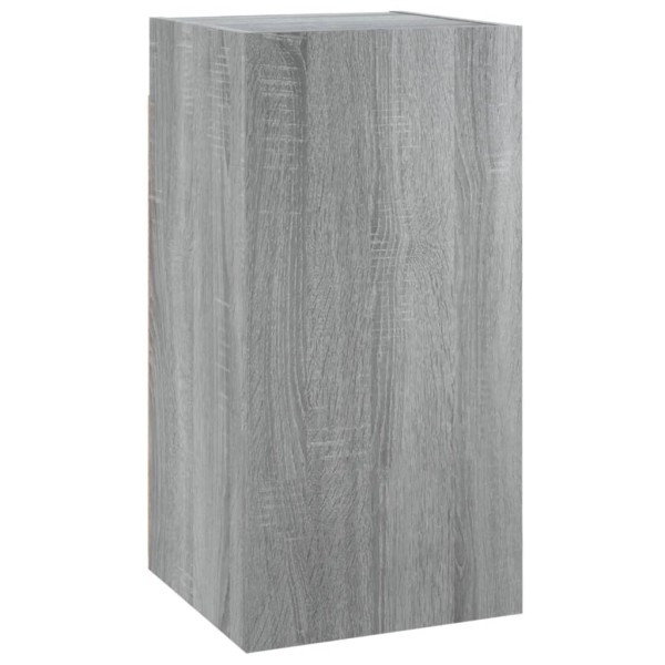 Mueble para TV 2 uds contrachapado gris Sonoma 30,5x30x60 cm Mueble para TV 2 uds contrachapado gris Sonoma 30,5x30x60 cm