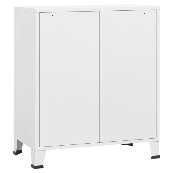 Cajoner industrial de metal blanca 78x40x93 cm Cajoner industrial de metal blanca 78x40x93 cm