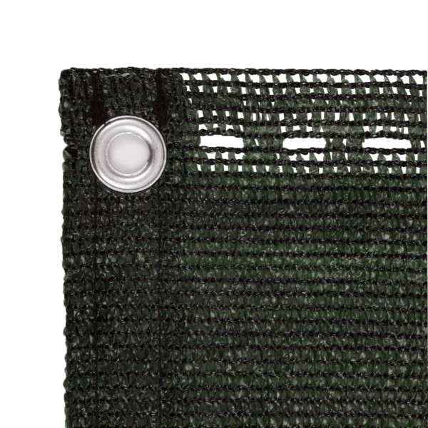 Toldo para balcón HDPE verde oscuro 90x300 cm Toldo para balcón HDPE verde oscuro 90x300 cm