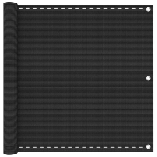 Toldo para balcón HDPE gris antracita 90x300 cm Toldo para balcón HDPE gris antracita 90x300 cm