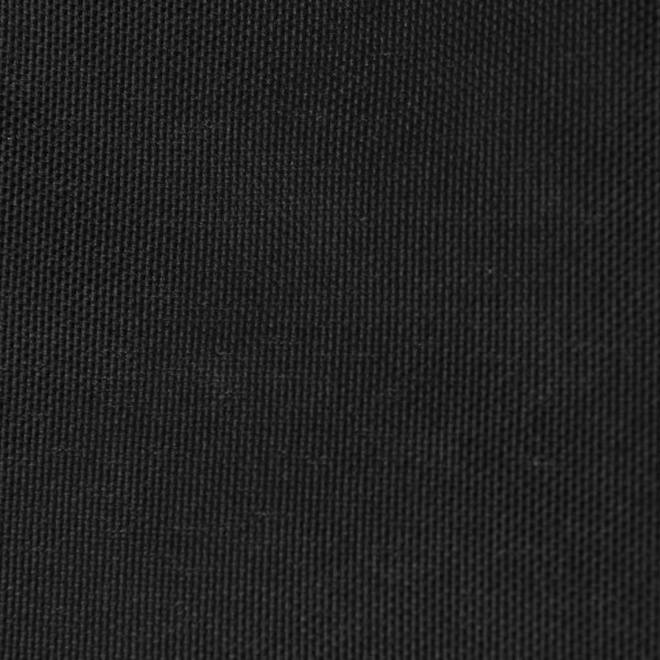 Toldo de vela triangular tela Oxford negro 3,5x3,5x4,9 m Toldo de vela triangular tela Oxford negro 3,5x3,5x4,9 m