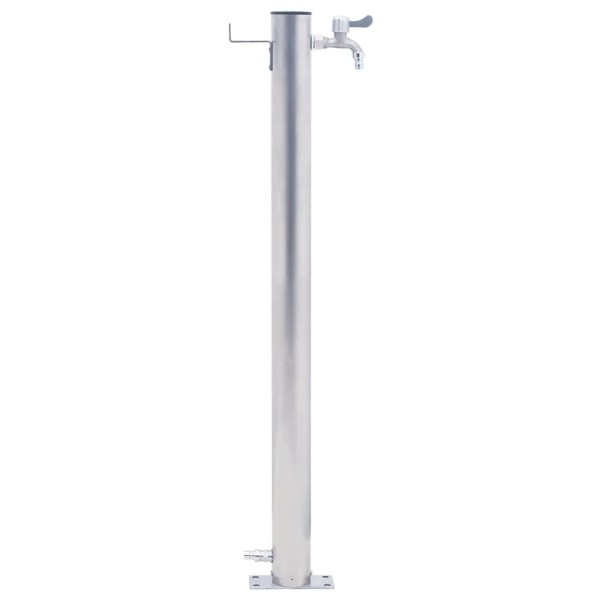 Fuente de agua para jardín acero inoxidable redonda 80 cm Fuente de agua para jardín acero inoxidable redonda 80 cm