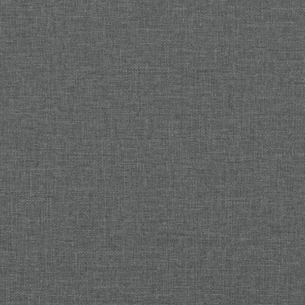 Sofá de 3 plazas con cojines tela gris oscuro 180 cm Sofá de 3 plazas con cojines tela gris oscuro 180 cm