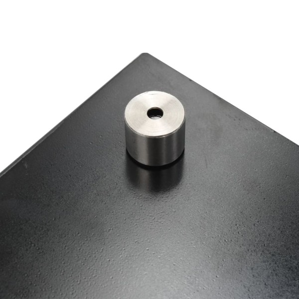 Protección salpicaduras cocina vidrio templado negro 80x50 cm Protección salpicaduras cocina vidrio templado negro 80x50 cm